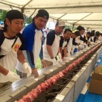 「世界一長い焼き鳥」に挑戦！　東松山市